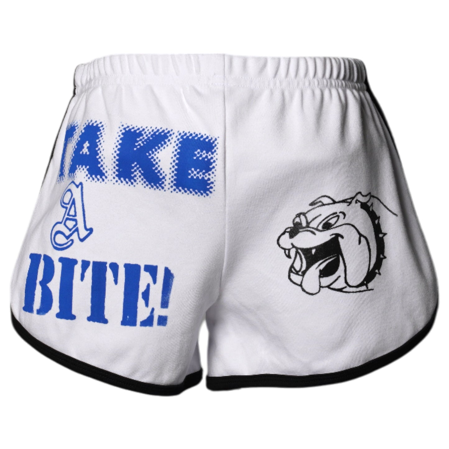 TAKE BITE SHORTS / WHITE