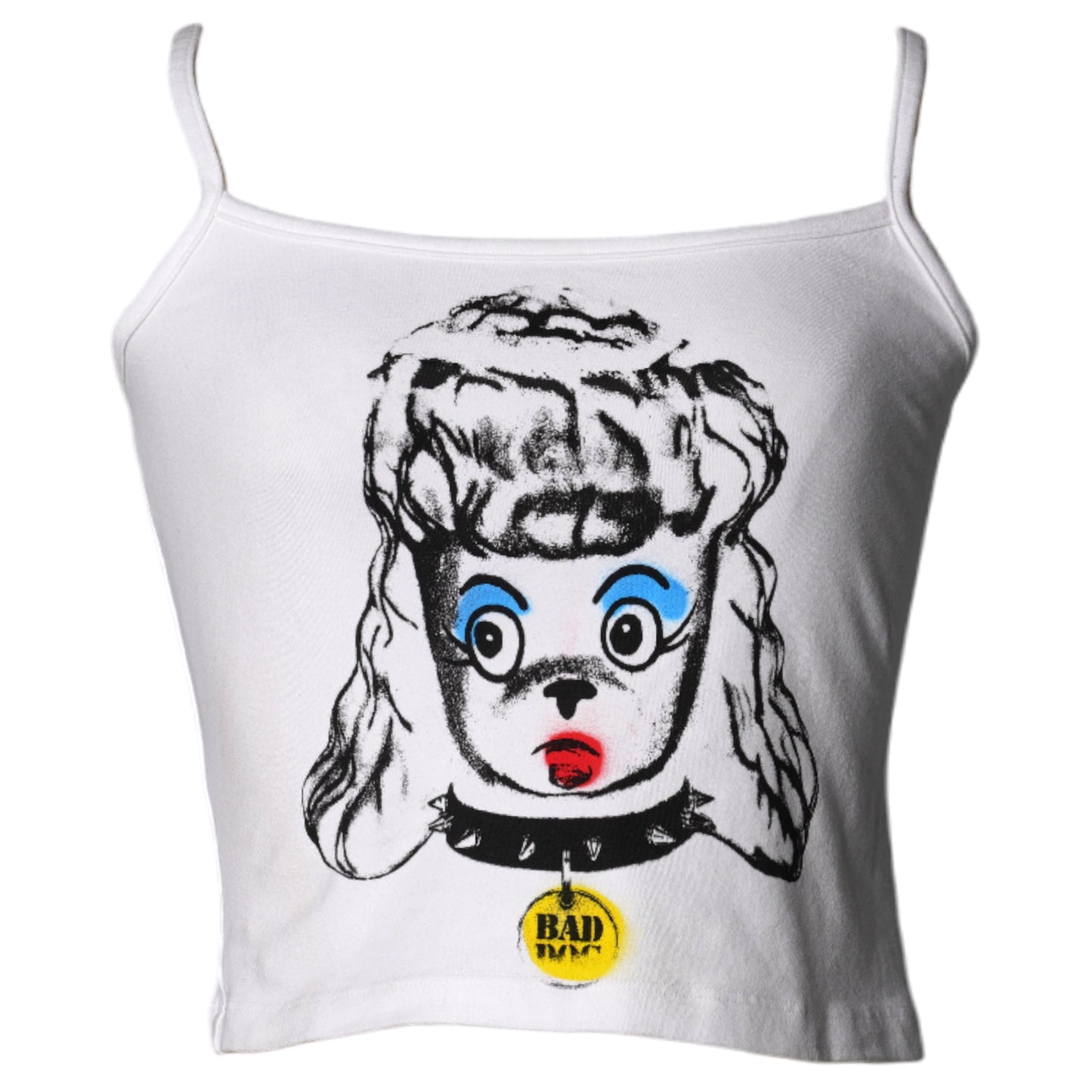 POODLE TANK / WHITE