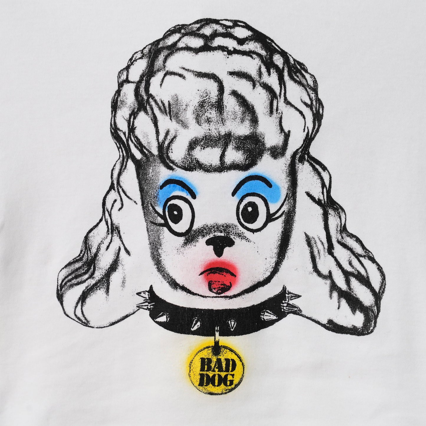 POODLE TEE / WHITE