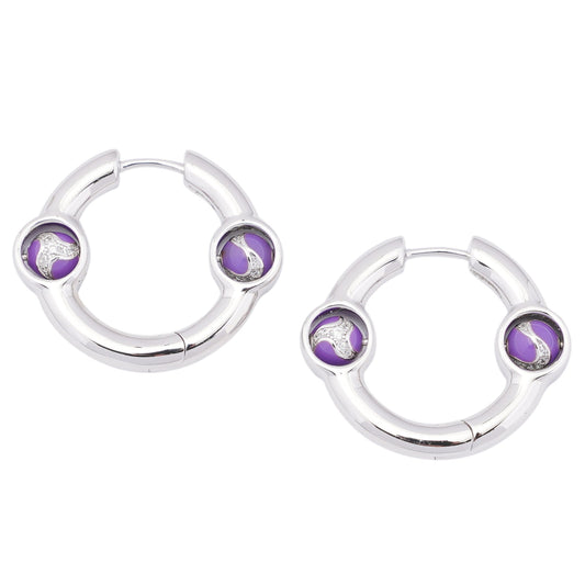 PORTAL OF JOY EARRING / PURPLE