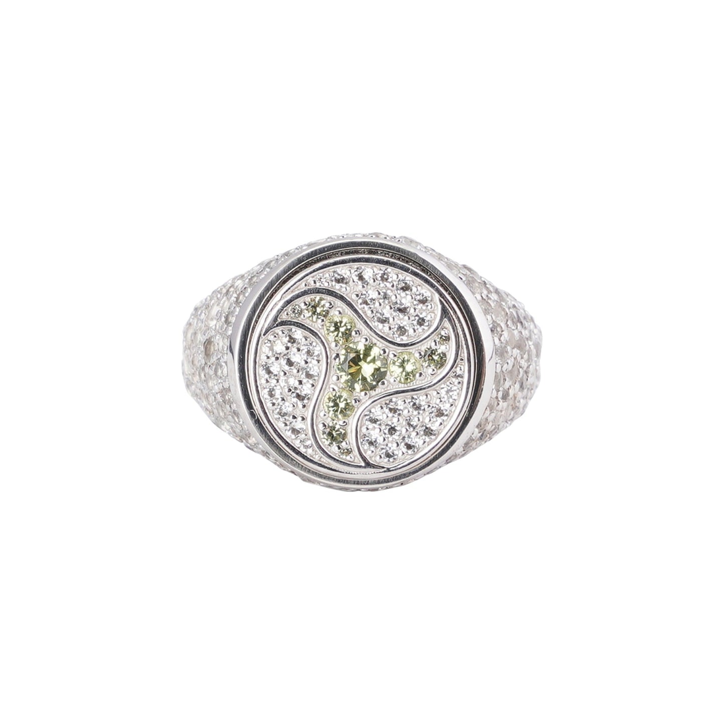 DRIP WHEEL OF JOY RING / SILVER