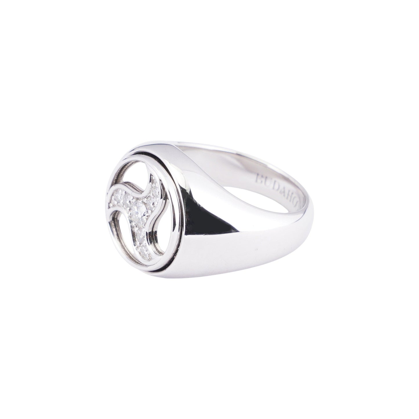 WHEEL OF JOY RING / SILVER