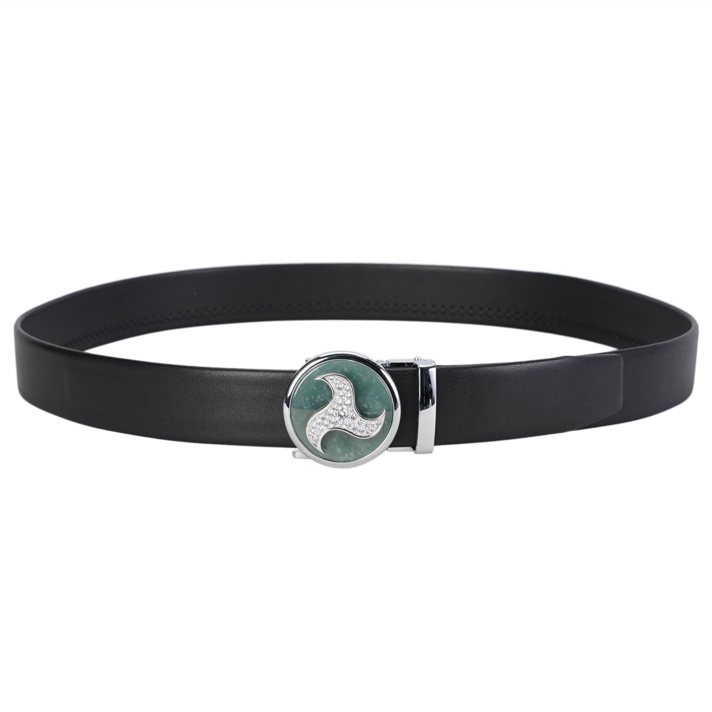 SPINNING WHEEL OF JOY JADE BELT / BLACK