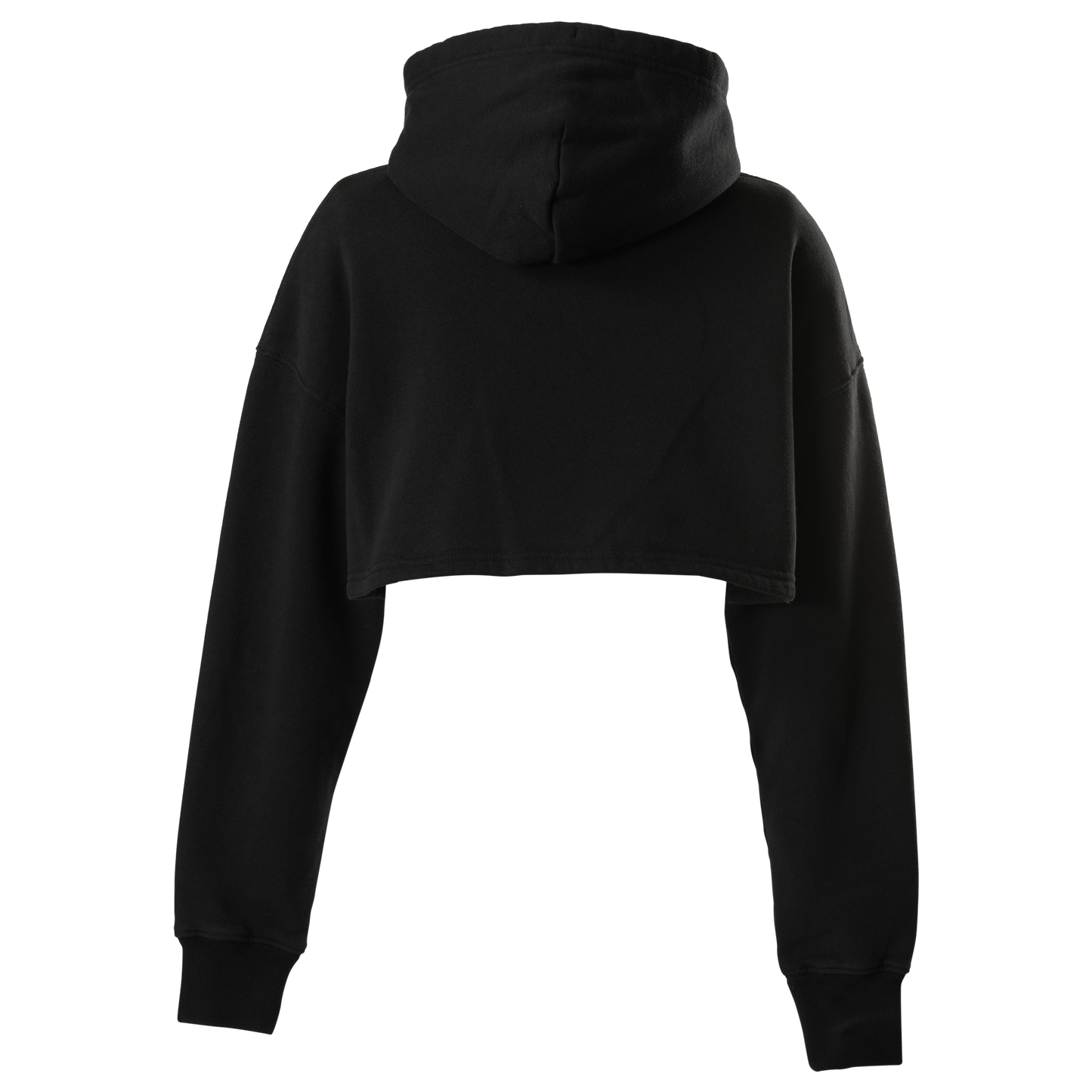 CROPPED HOOD / BLACK