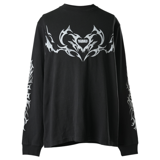 TRIBAL LS T-SHIRT / BLACK