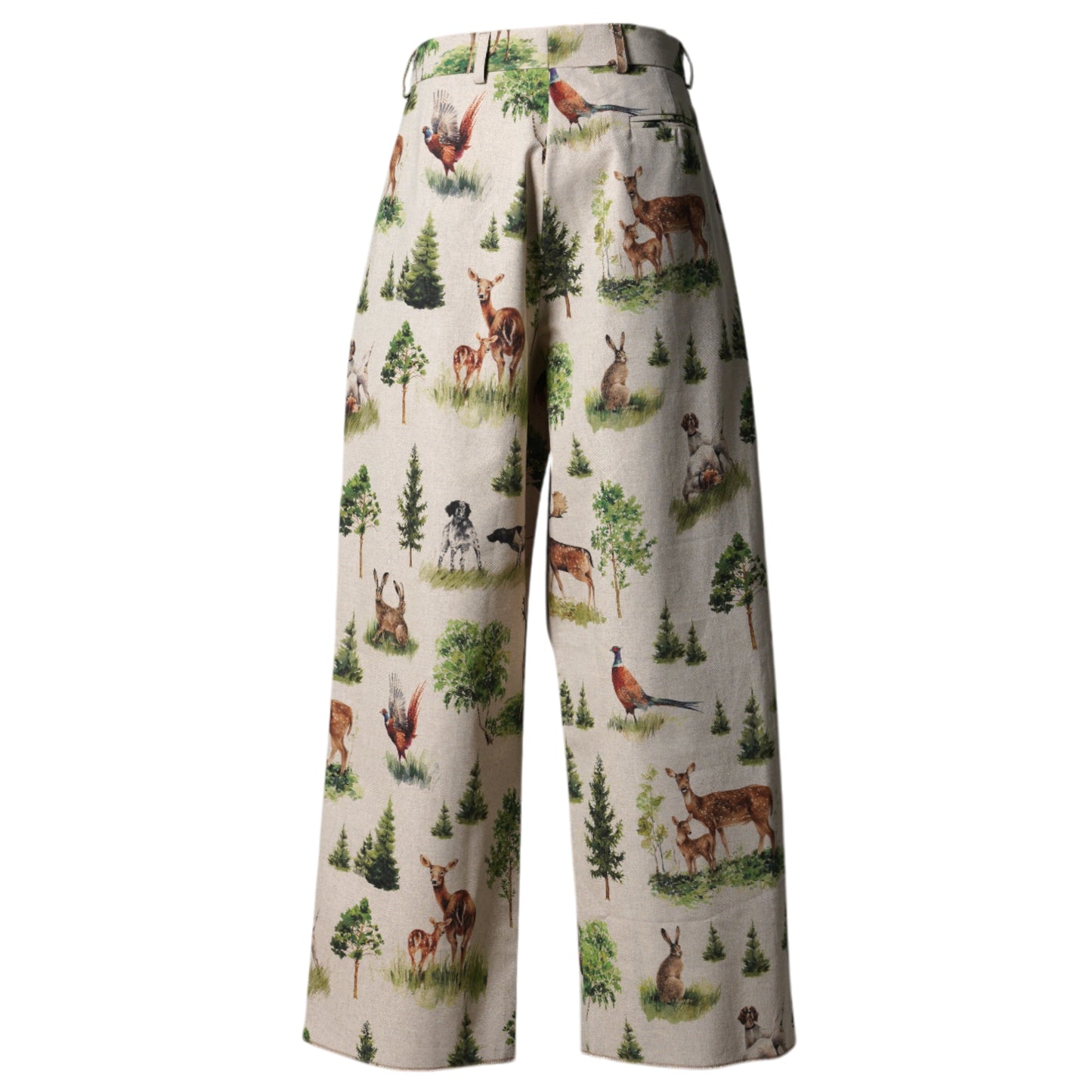 3040 ULTRAWIDEPLEATED / 003:ANIMAL PRINT FOREST ANIMALS