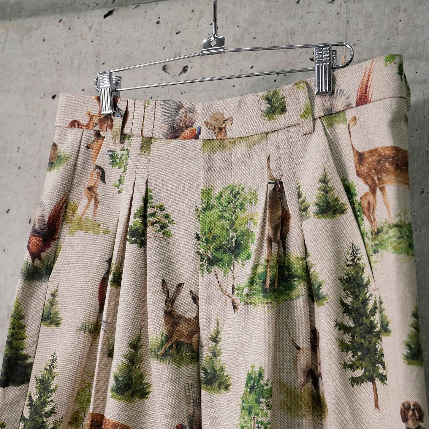 3040 ULTRAWIDEPLEATED / 003:ANIMAL PRINT FOREST ANIMALS