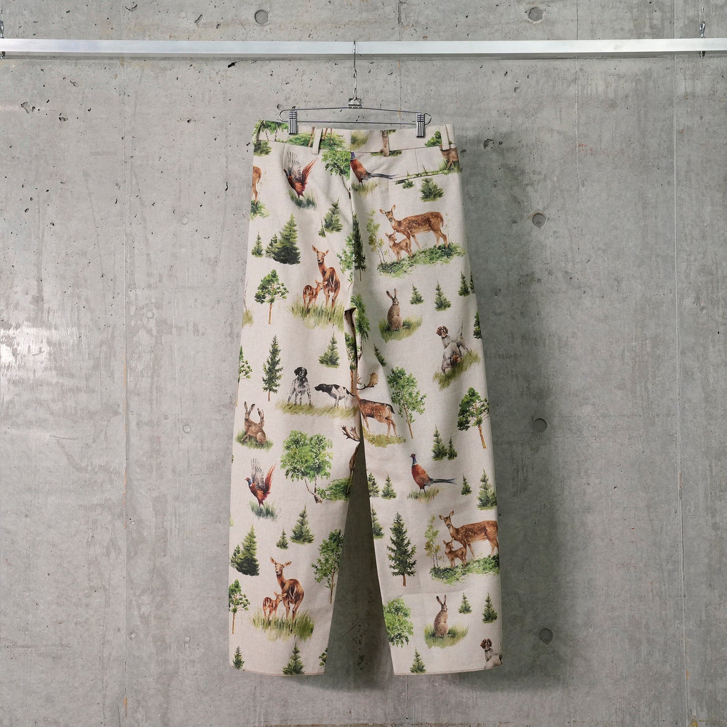 3040 ULTRAWIDEPLEATED / 003:ANIMAL PRINT FOREST ANIMALS