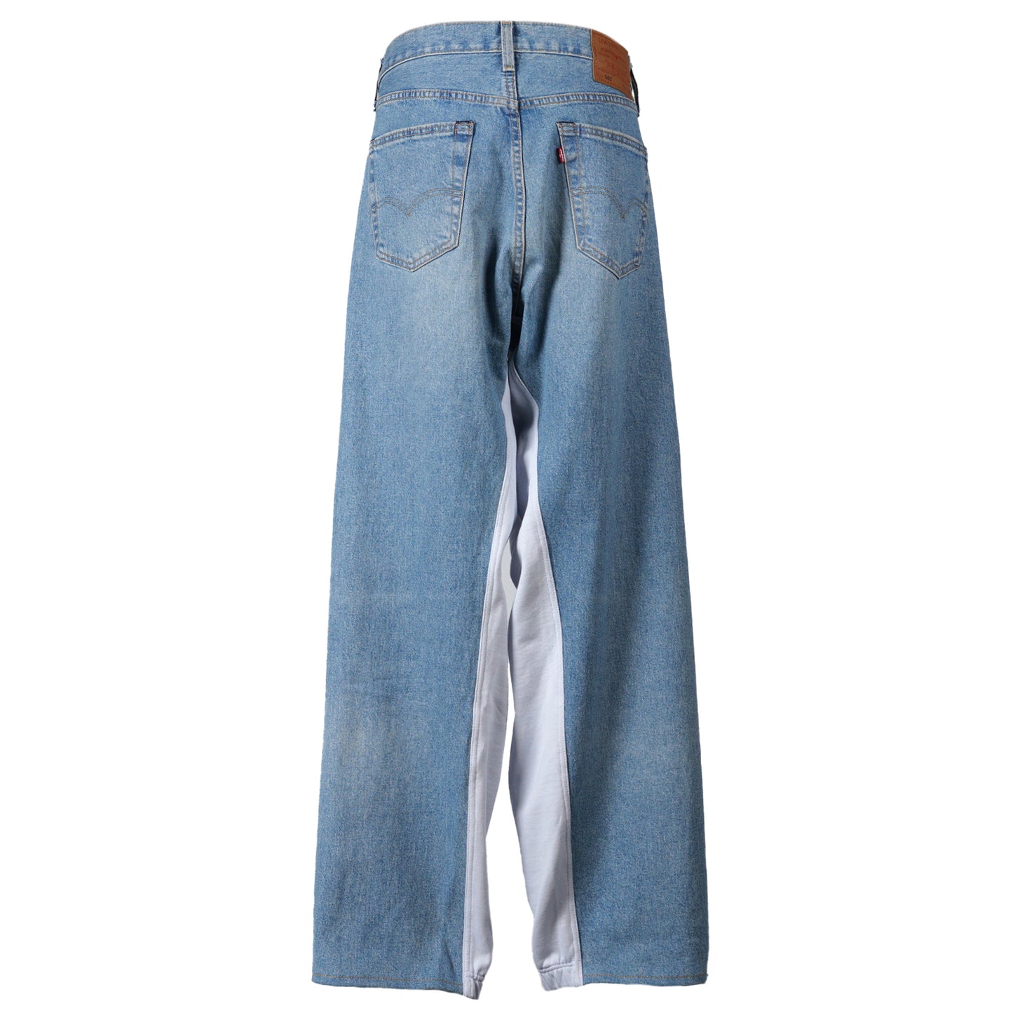 3099PL OVER JOGGING JEANS / 676:PASTELLBLUE/LIGHTBLUE