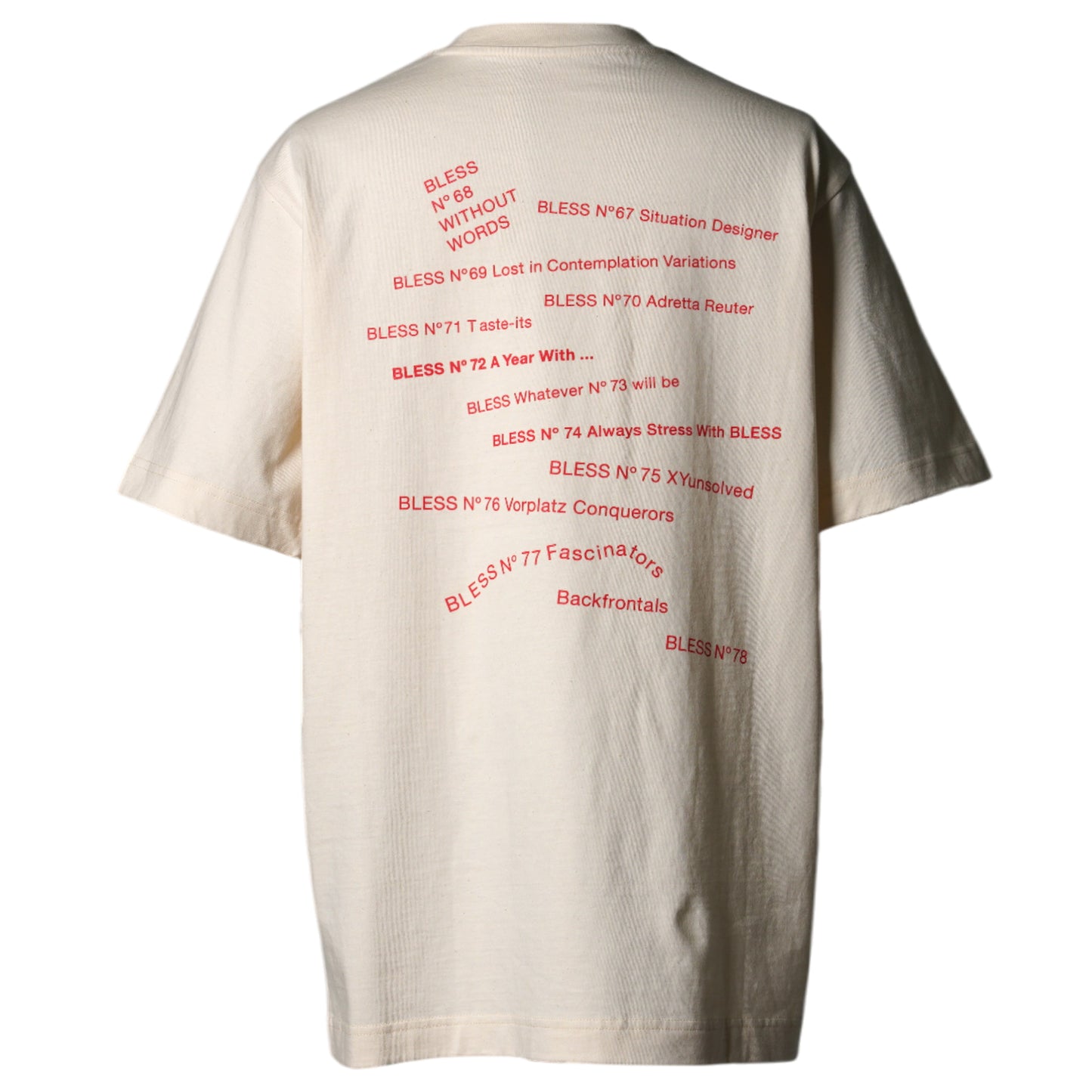 5311 MULTICOLLECTION V T-SHIRT / 345:RAW WHITE/RED