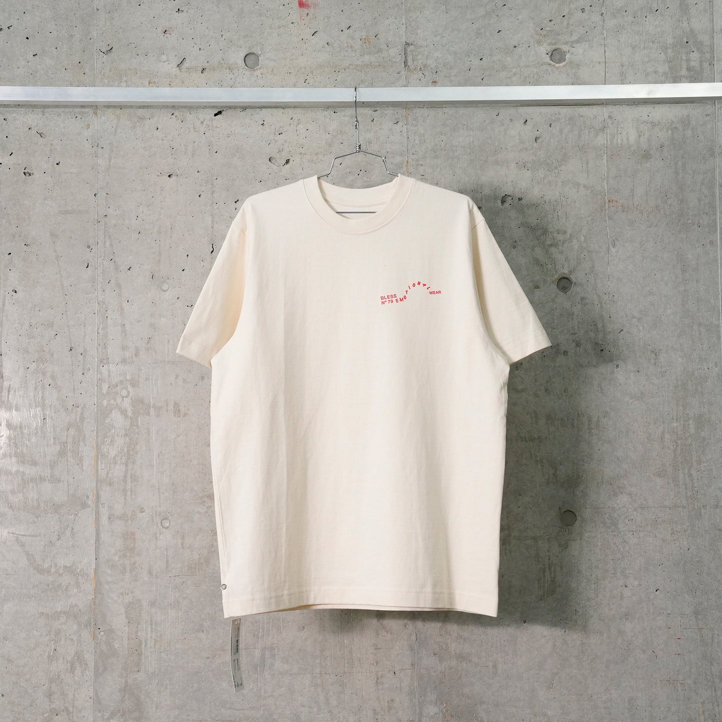 5311 MULTICOLLECTION V T-SHIRT / 345:RAW WHITE/RED