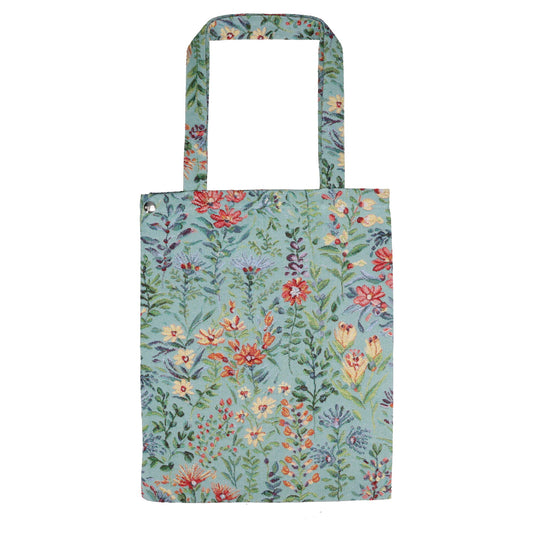 GOBELINBAG / 329:MINI FLOWER II LIGHT BLUE