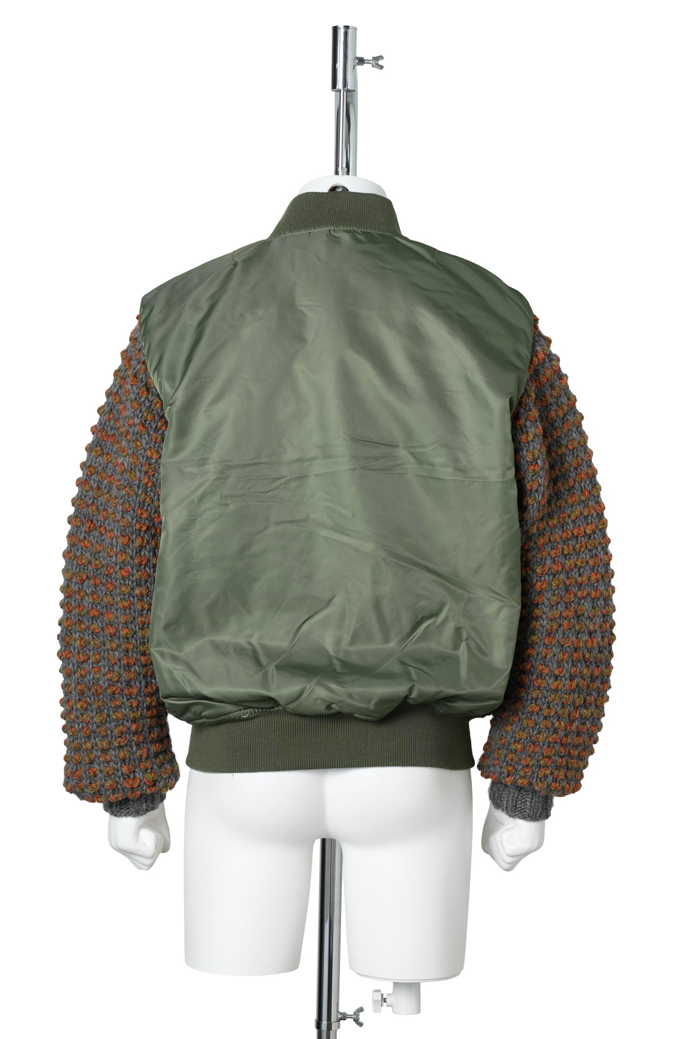 SLEEVEBOMBAR / BLS722:OLIVE/PUMPKIN