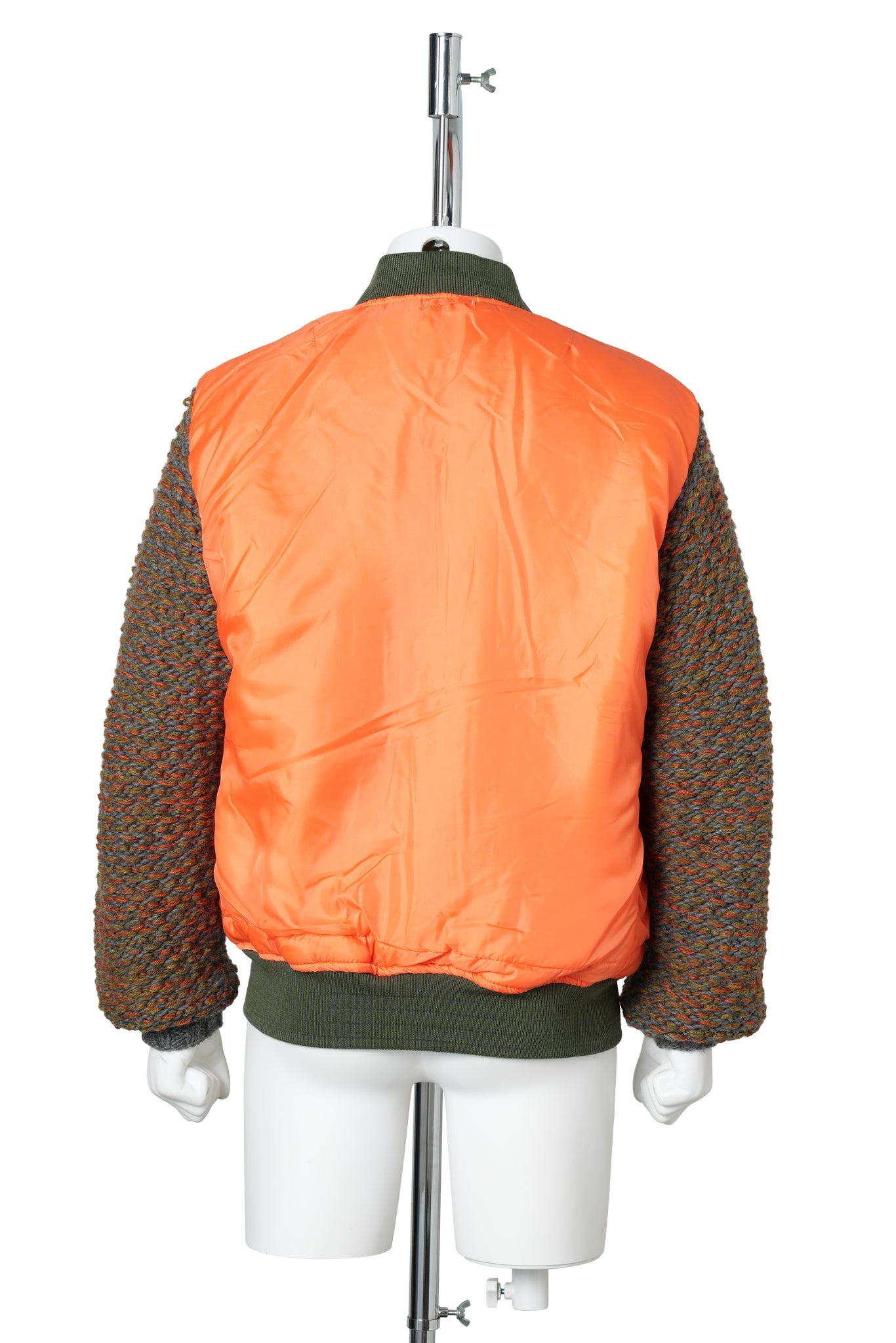 SLEEVEBOMBAR / BLS722:OLIVE/PUMPKIN
