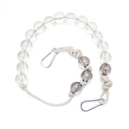 PEARLRACK SYNTHETIC PEARLS / BLS830:TRANSPARENT/GREY