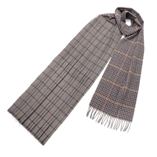 1 PLISSEEEDGE / BLS445:BROWN CHECK/TARTAN