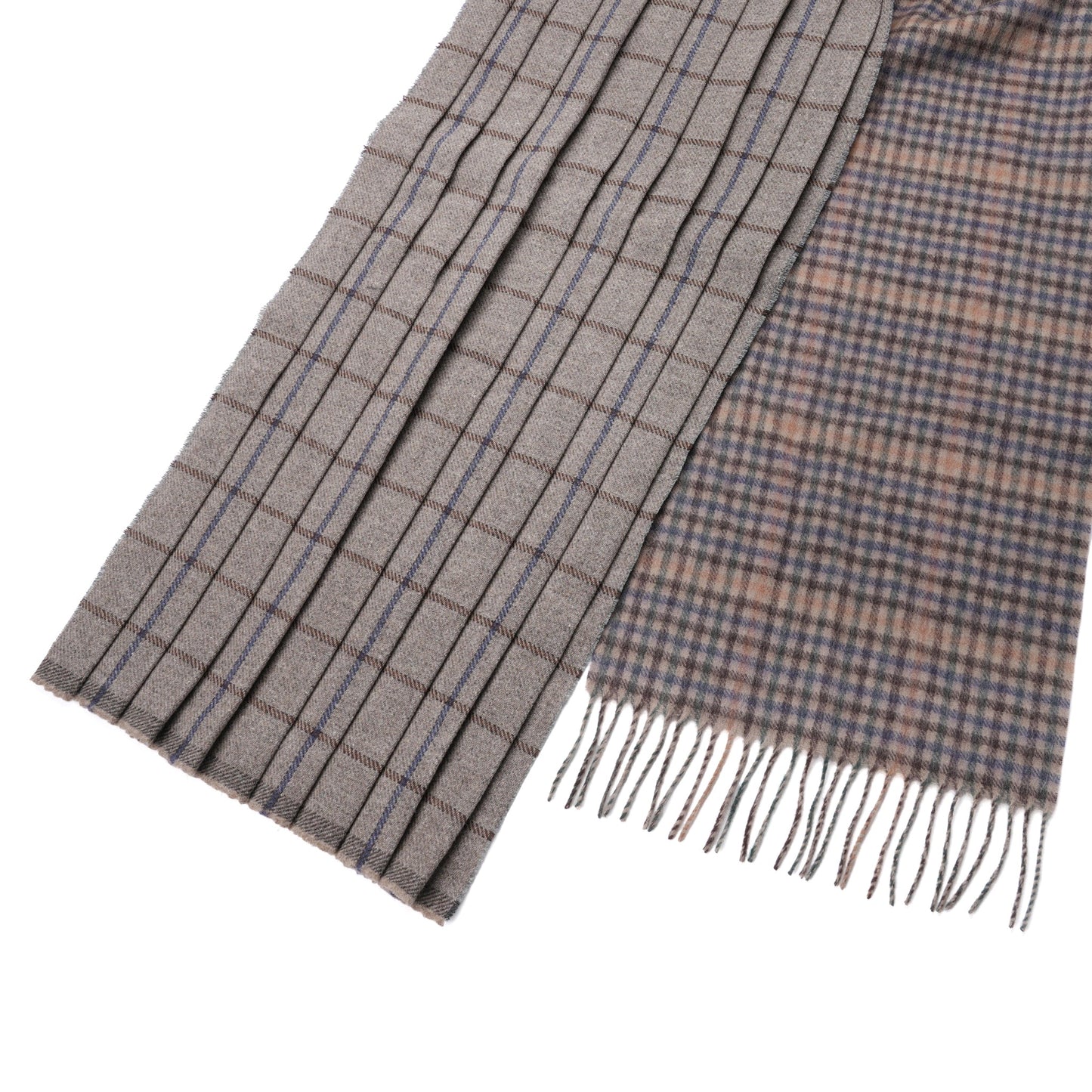1 PLISSEEEDGE / BLS445:BROWN CHECK/TARTAN