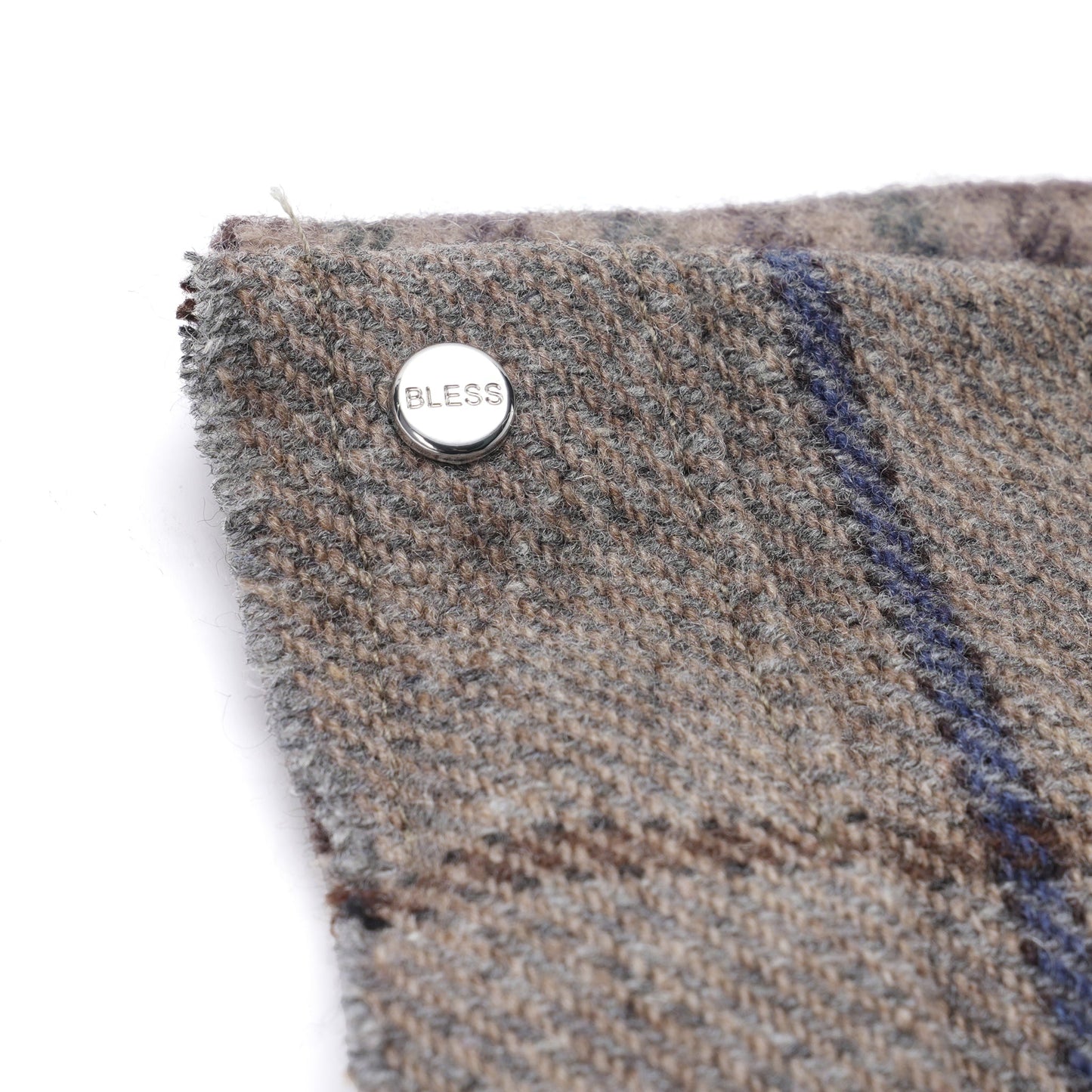 1 PLISSEEEDGE / BLS445:BROWN CHECK/TARTAN