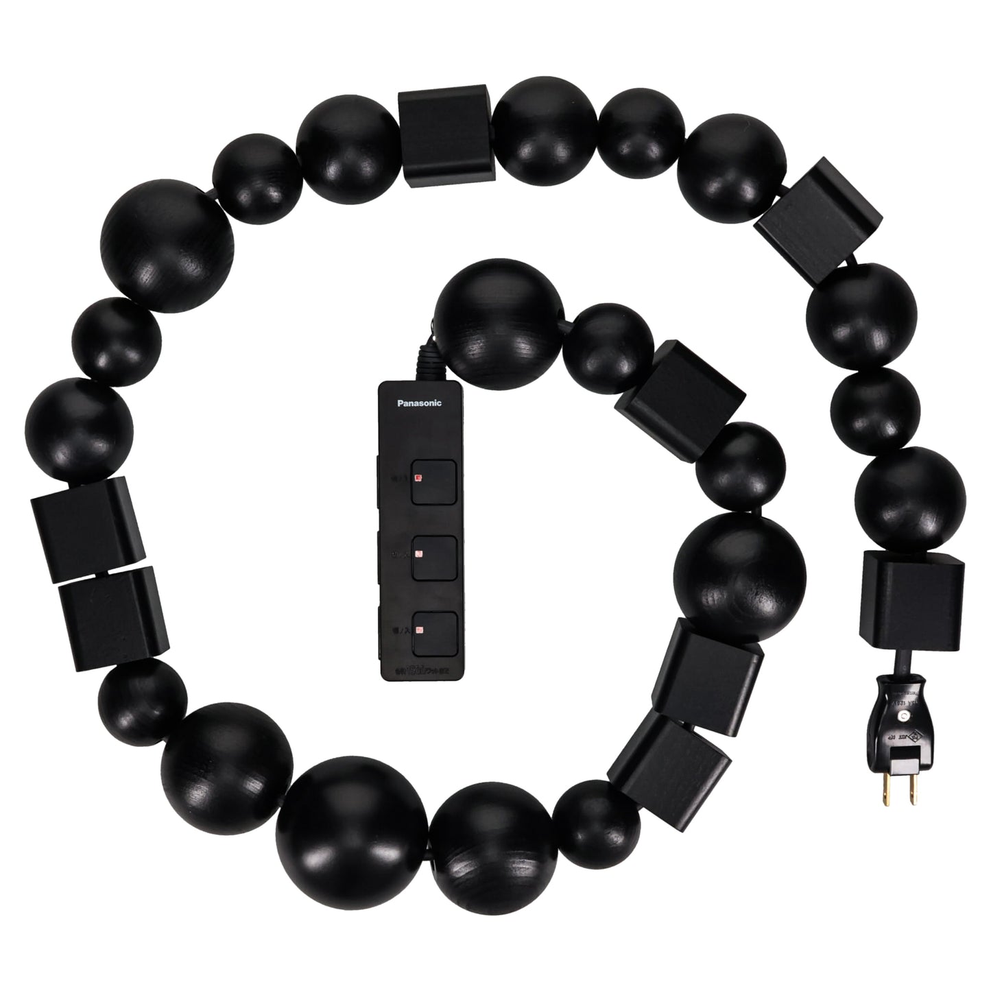 CABLE JEWELRY MULTIPLUG / BLS030:BLACK/BLACK