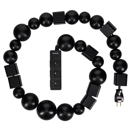 CABLE JEWELRY MULTIPLUG / BLS030:BLACK/BLACK