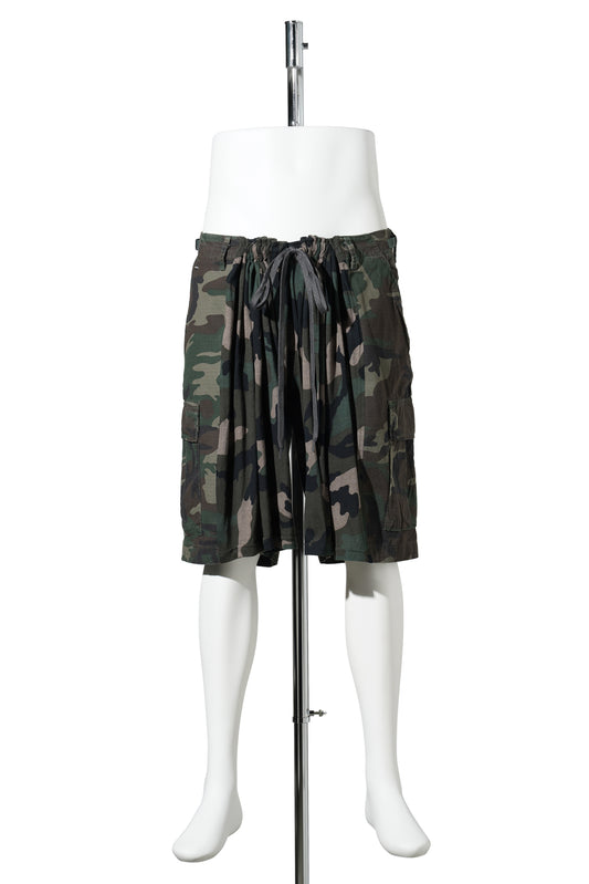 OVER CAMOU JERSEY SHORTS / BLS539:CAMOUFLAGE