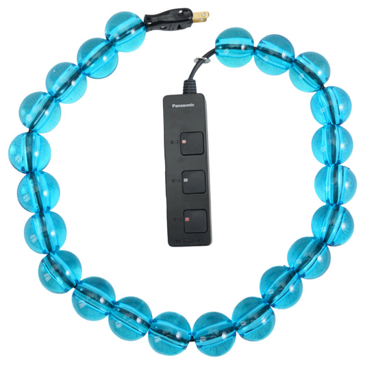 SYNTHETIC PEARL / BLS908:BLACK/TURQUOISE