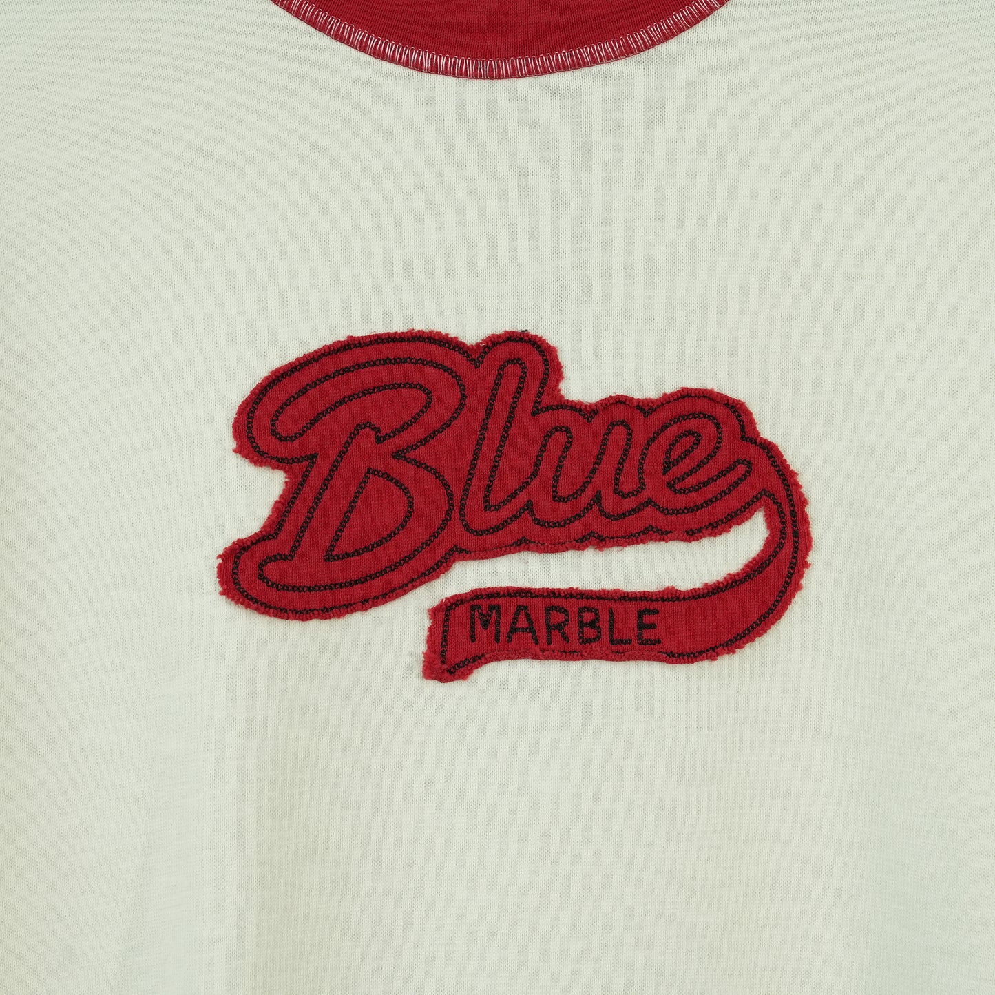 VARSITY LONGSLEEVE T-SHIRT / WHITE