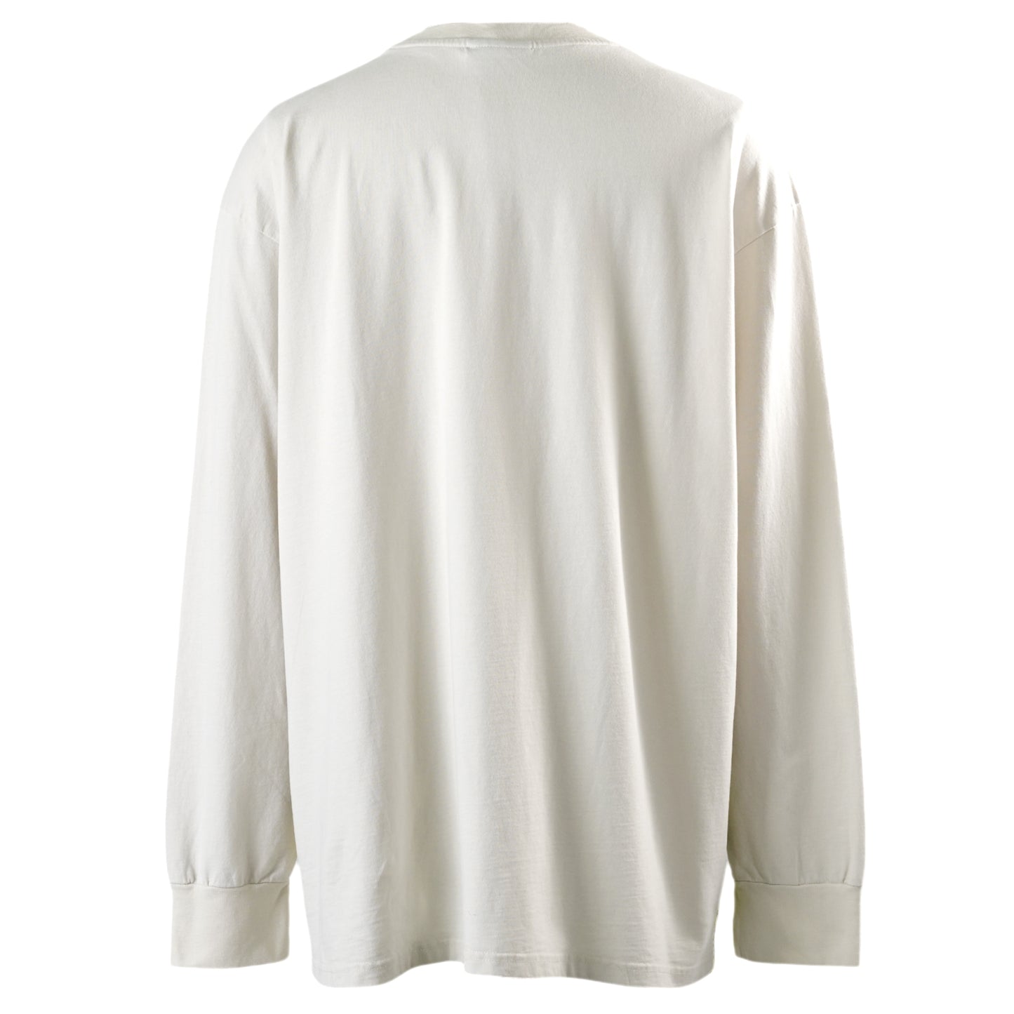 ''BON VOYAGE'' LONGSLEEVE T-SHIRT / WHITE