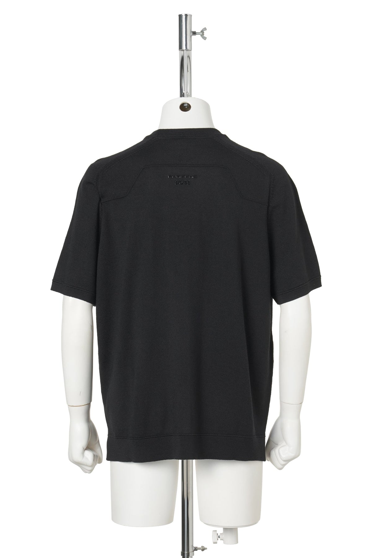 KNIT T-SHIRT / BLACK