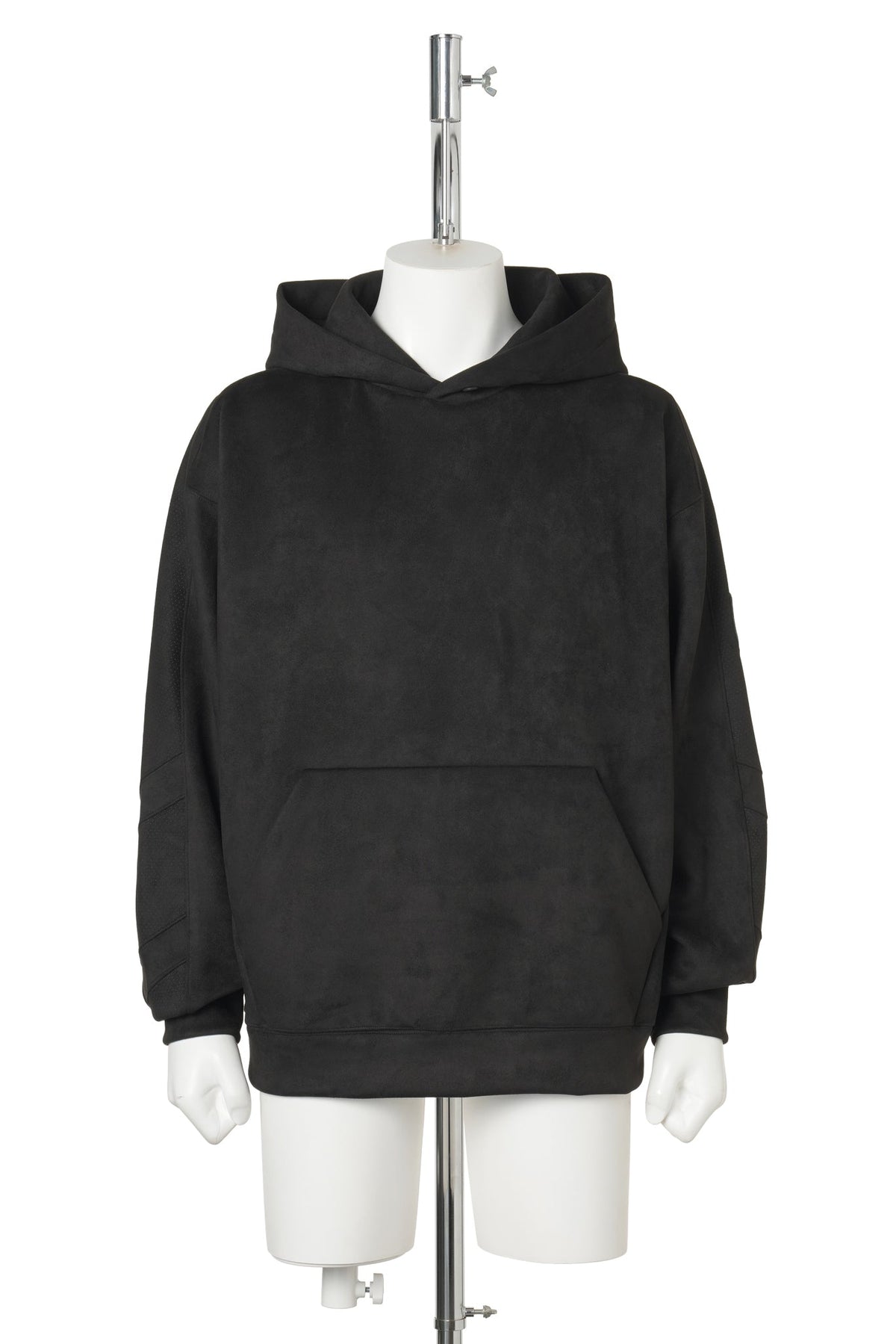 RELAXED-FIT HOODIE / BLACK
