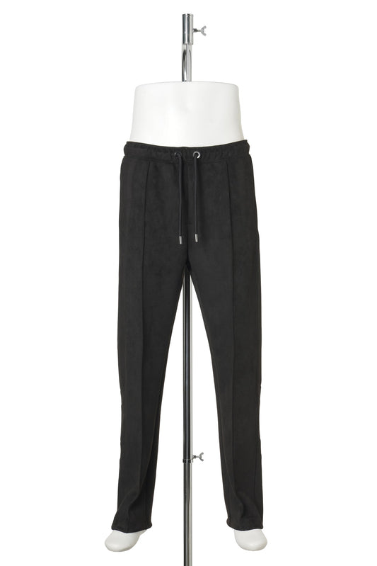 RELAXED-FIT TRACK PANTS / BLACK