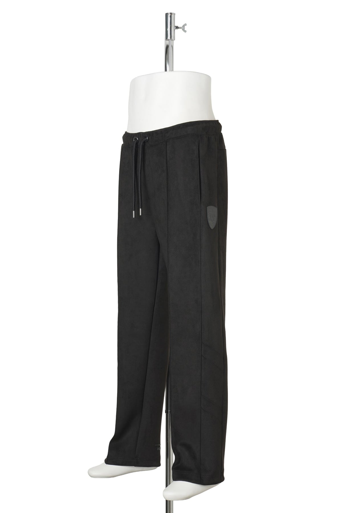 RELAXED-FIT TRACK PANTS / BLACK