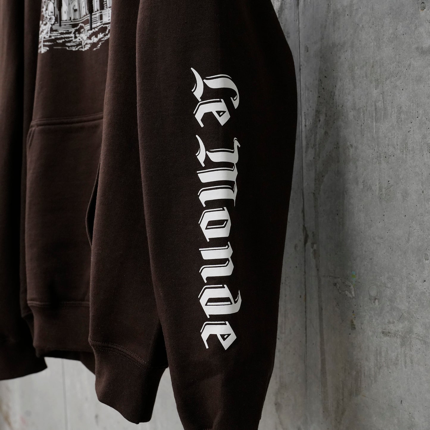 ROCHE HOODY / BROWN