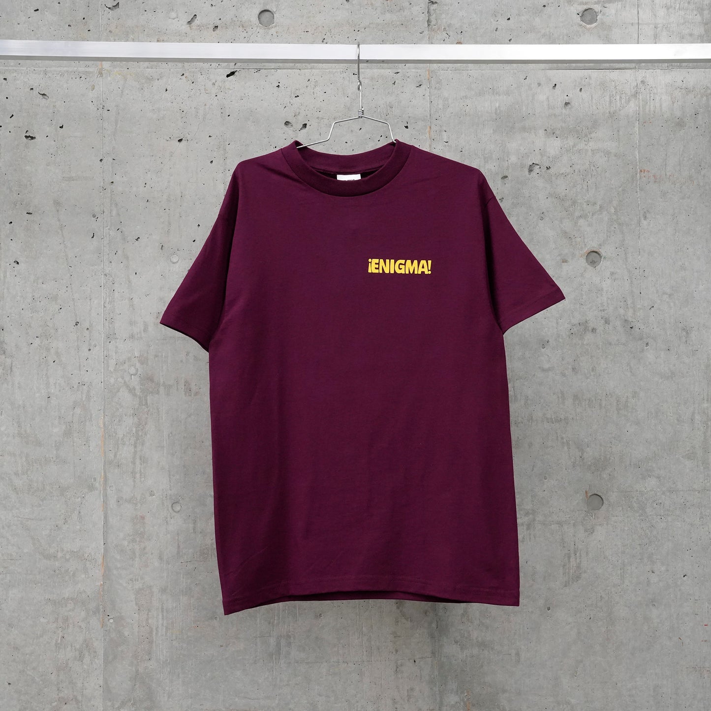 FINGERS TEE / BURGUNDY