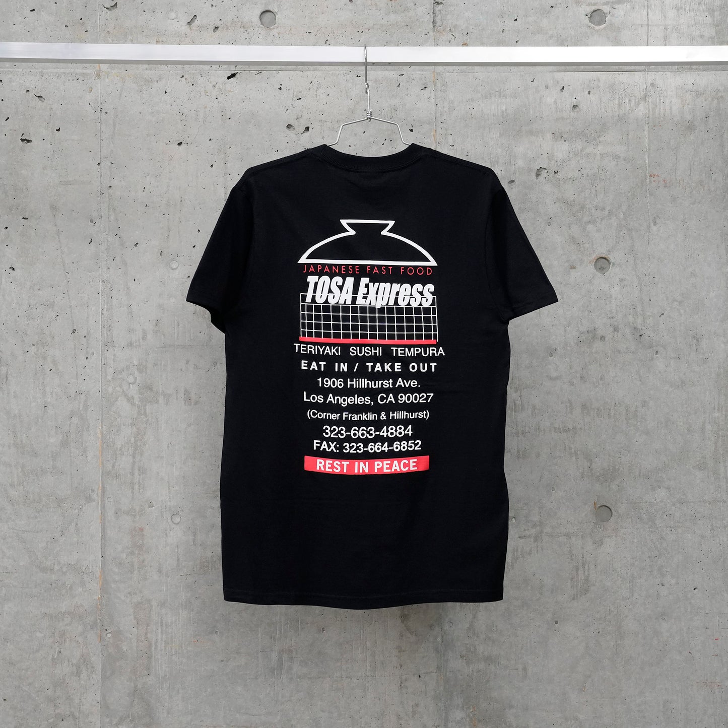 TOSA EXPRESS TEE / BLACK