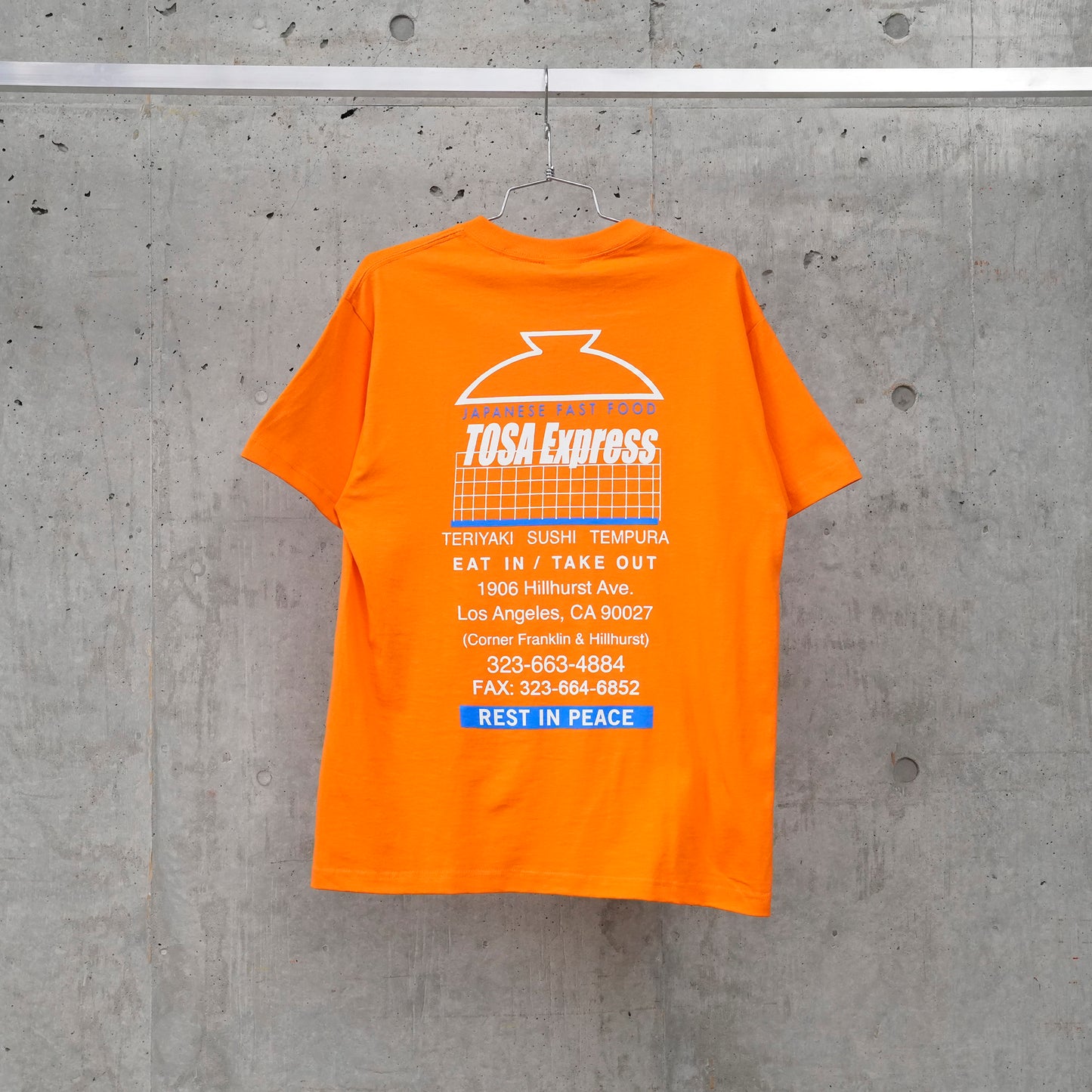 TOSA EXPRESS TEE / ORANGE