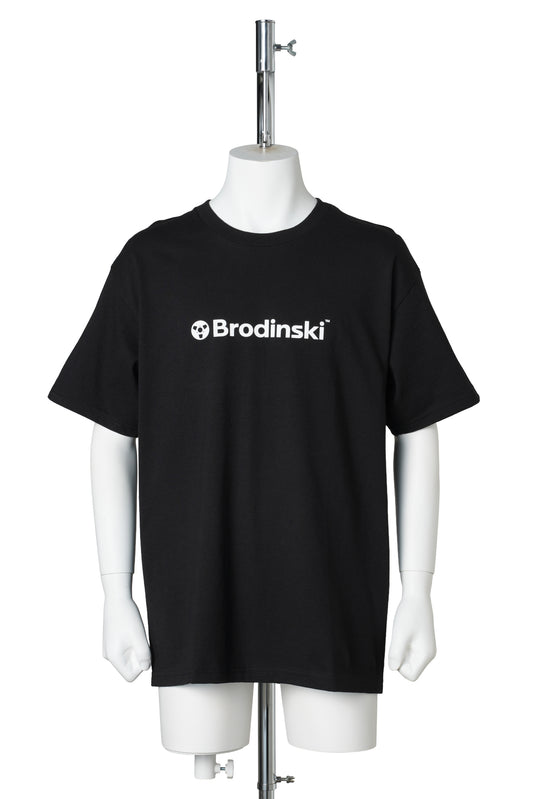 Brodinski Tee (White) / BLACK