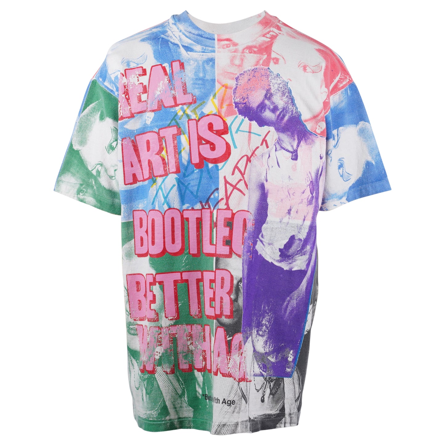 BOOTLEG ALL OVER PRINT TEE / MULT