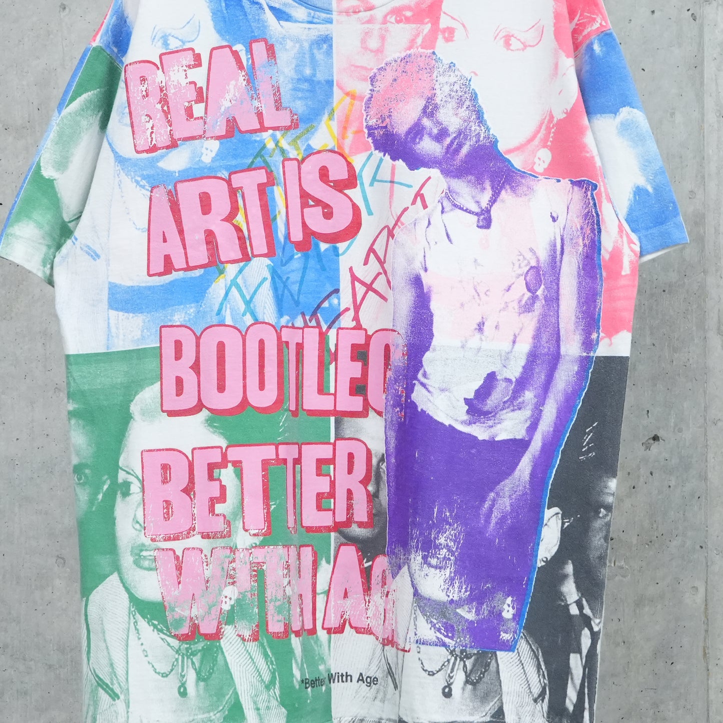 BOOTLEG ALL OVER PRINT TEE / MULT