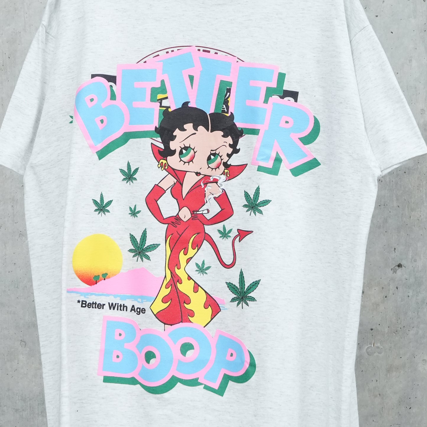 BETTER BOOP TEE / GREY