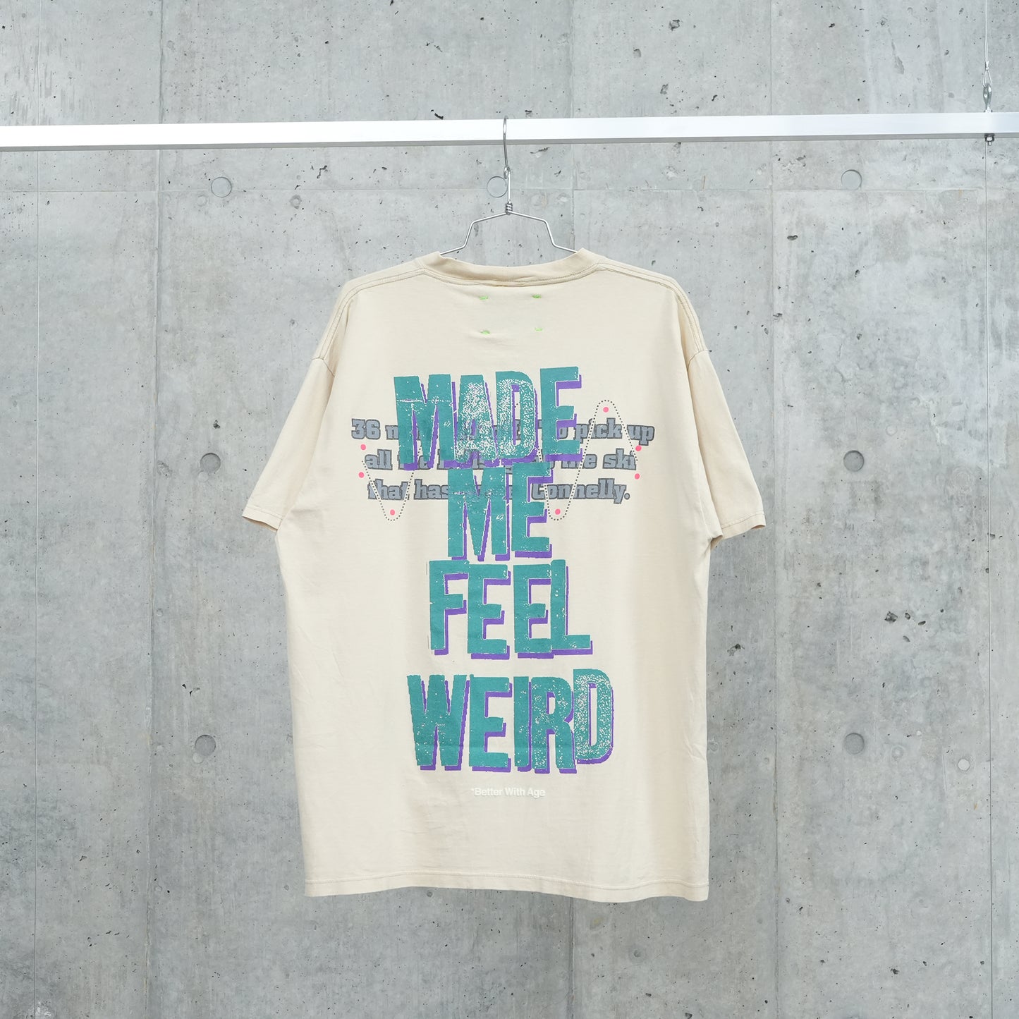 WEIRDO TEE / BEIGE