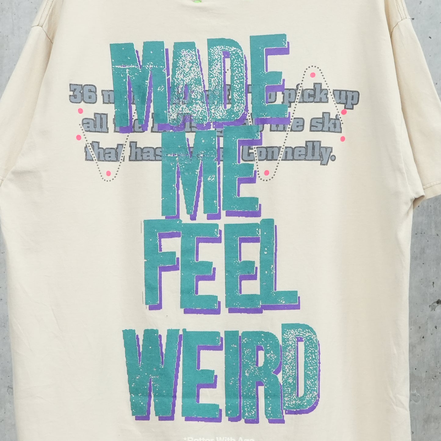 WEIRDO TEE / BEIGE