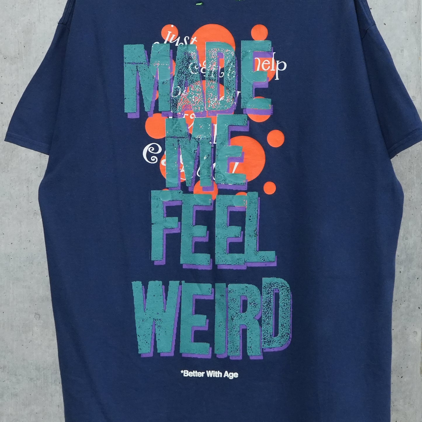 WEIRDO TEE / BLUE