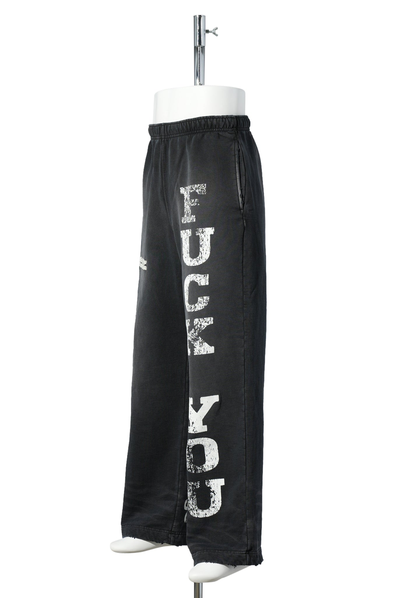 FUCK YOU SWEATPANTS / FADED BLACK
