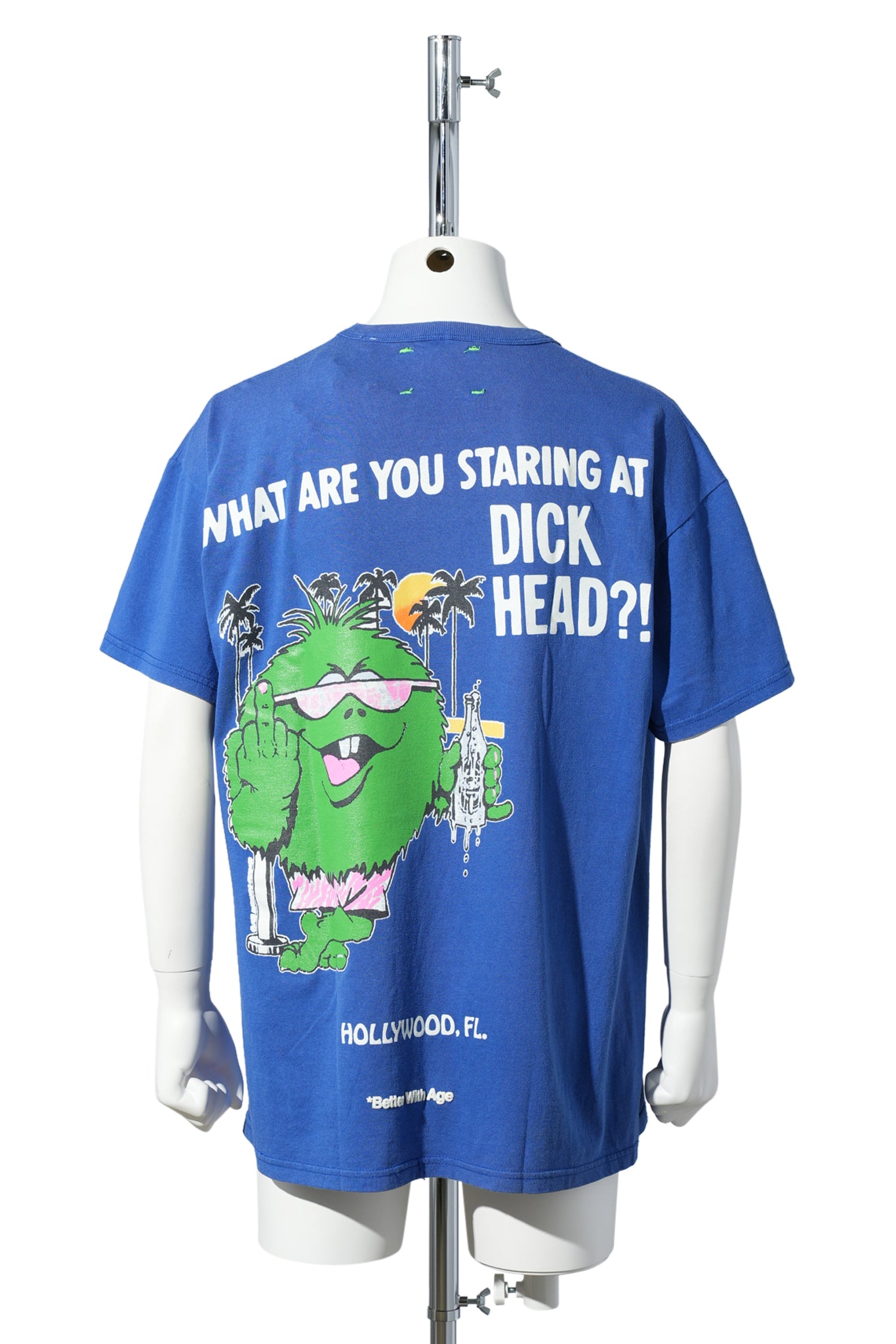 DICKHEAD TEE / BLUE