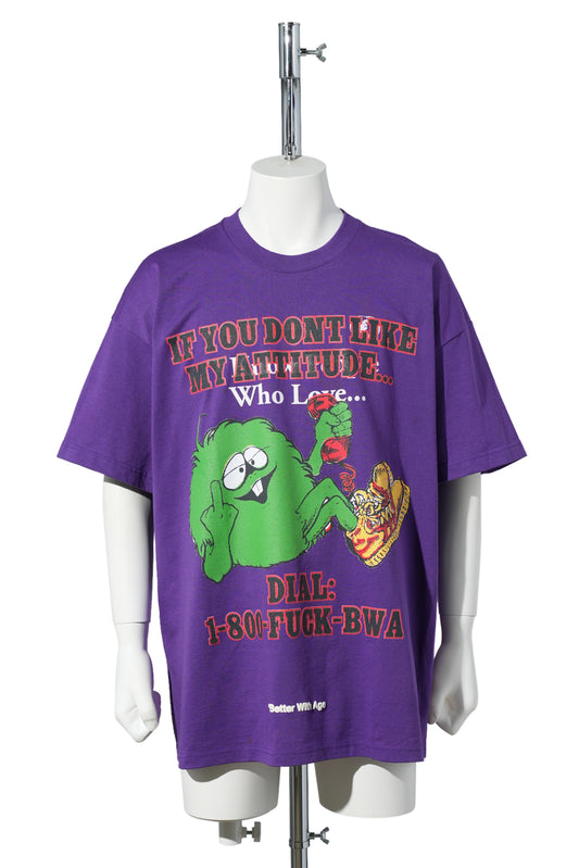DICKHEAD TEE / PURPLE