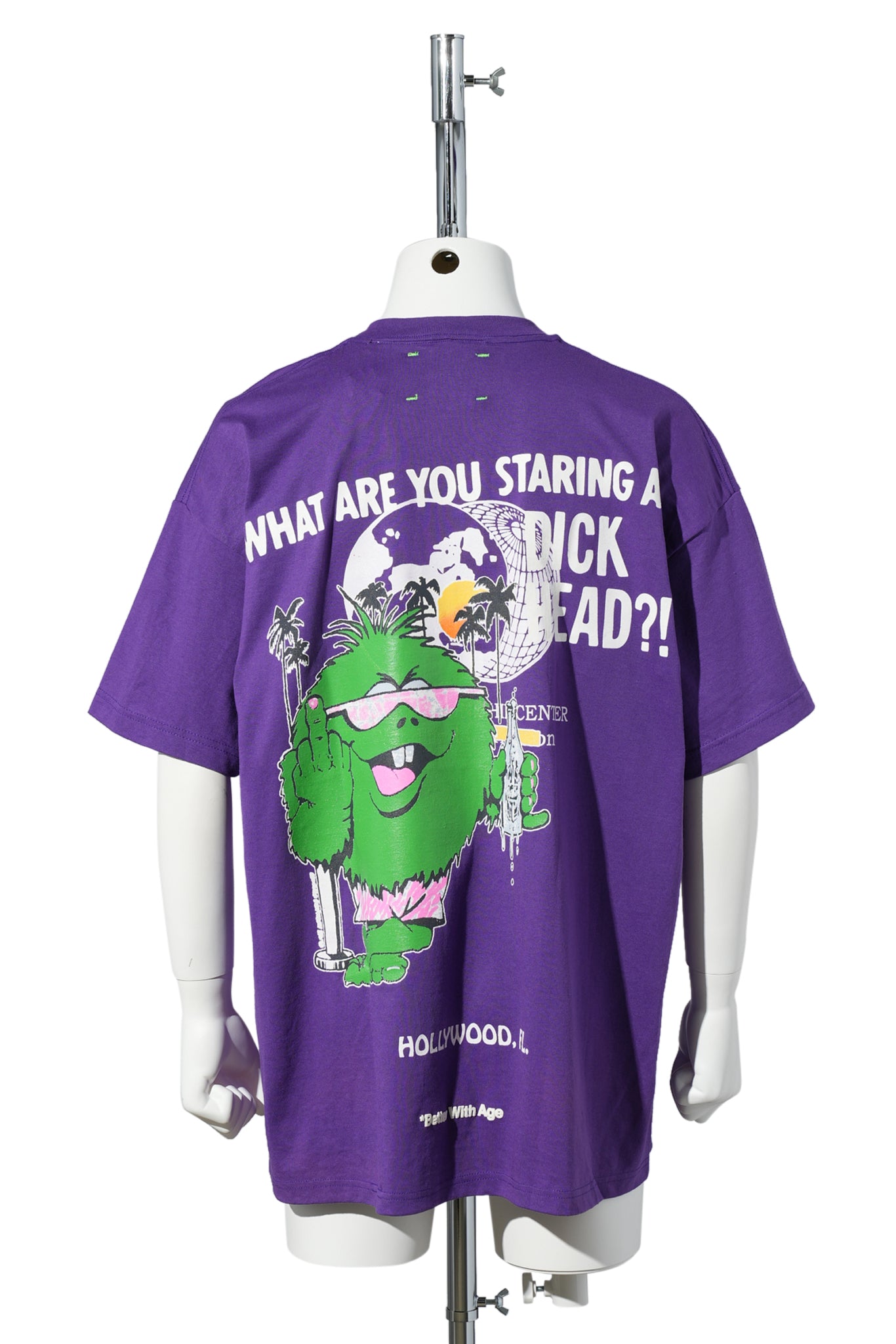 DICKHEAD TEE / PURPLE