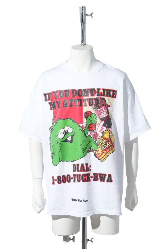 DICKHEAD TEE / WHITE