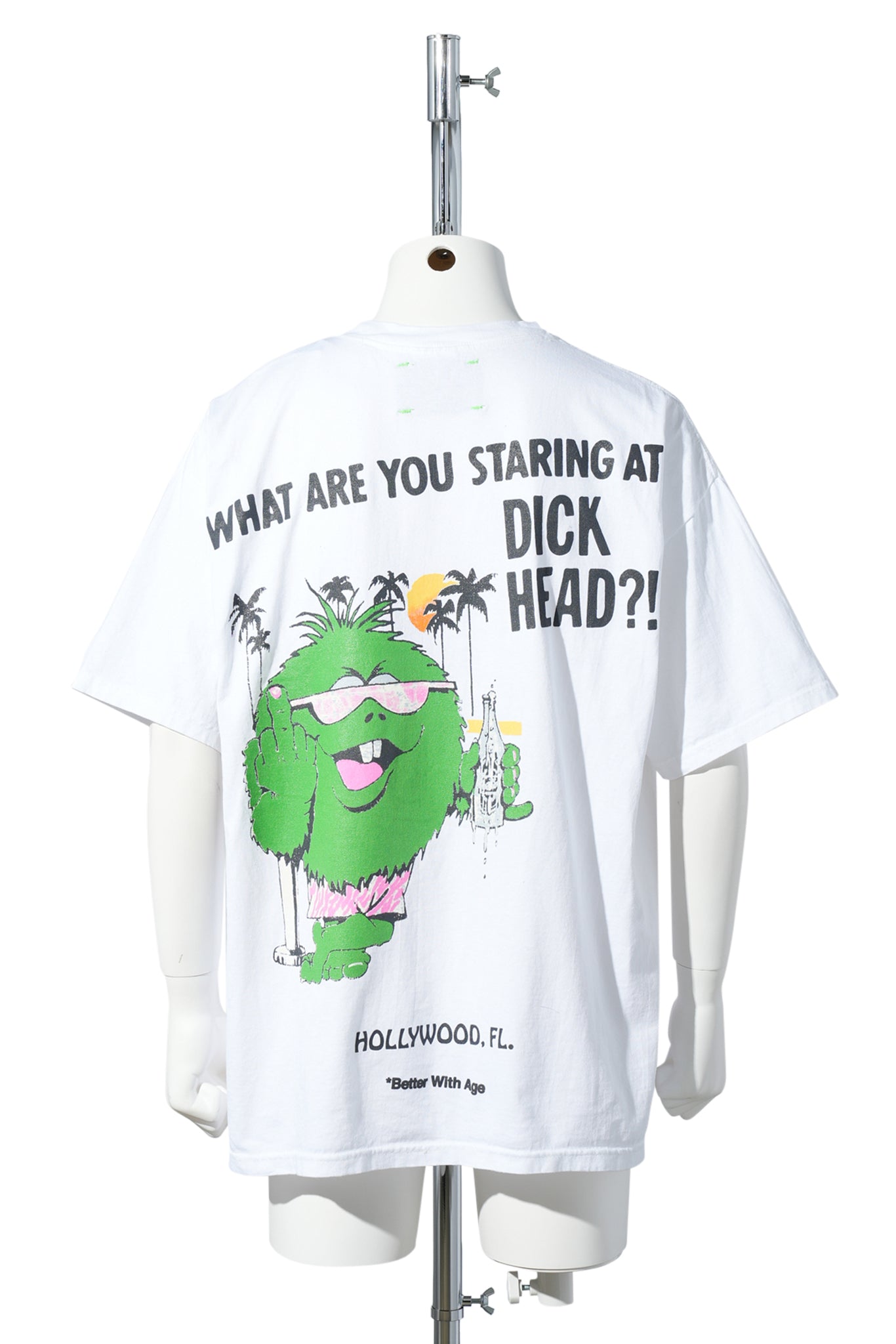 DICKHEAD TEE / WHITE