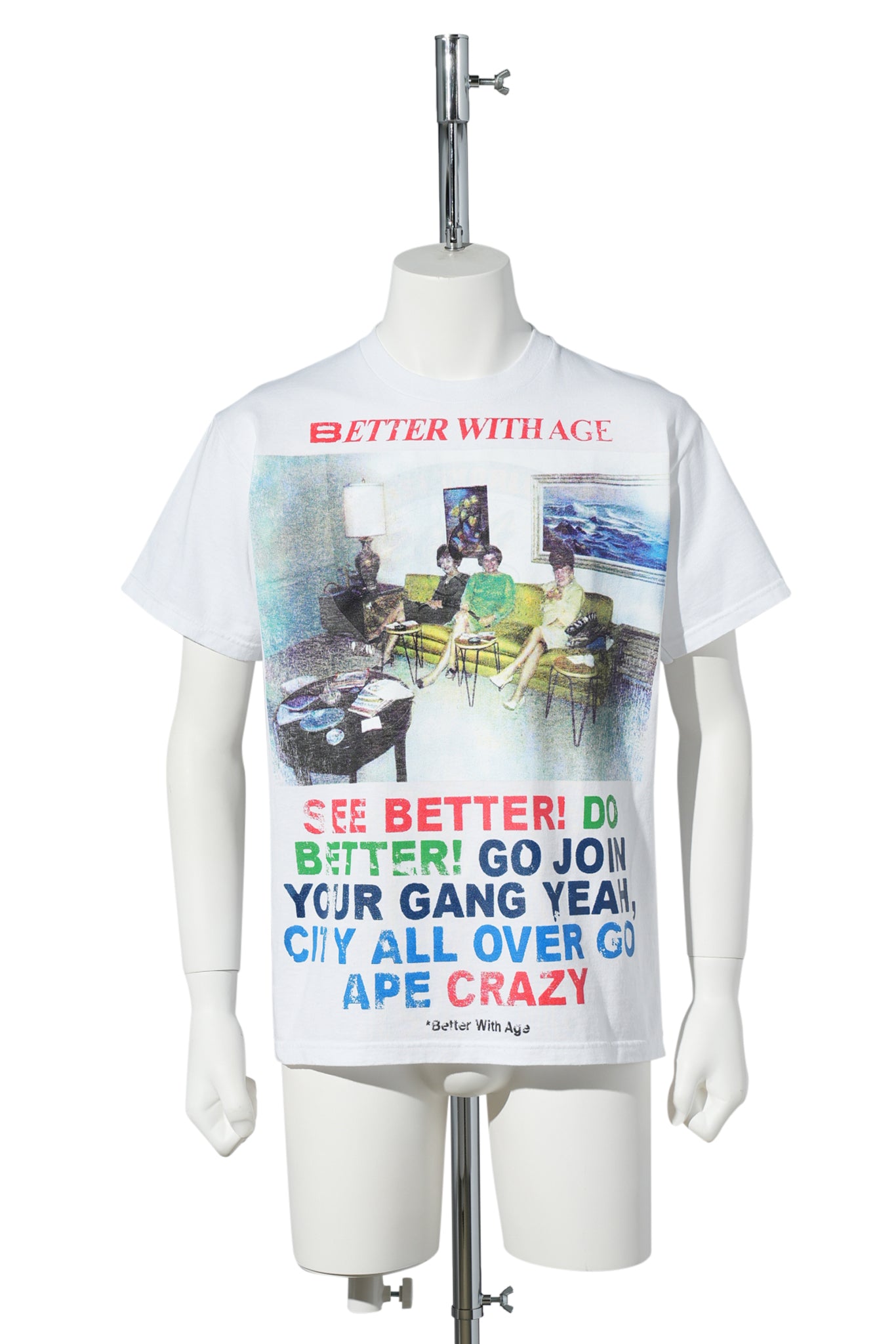 GIBBERISH TEE / WHITE